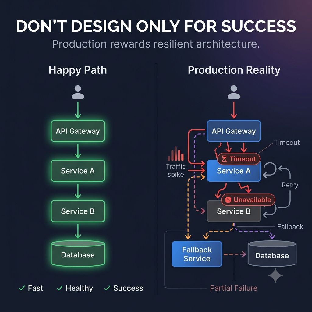 The Biggest Architectural Mistake? Optimizing for the Happy Path