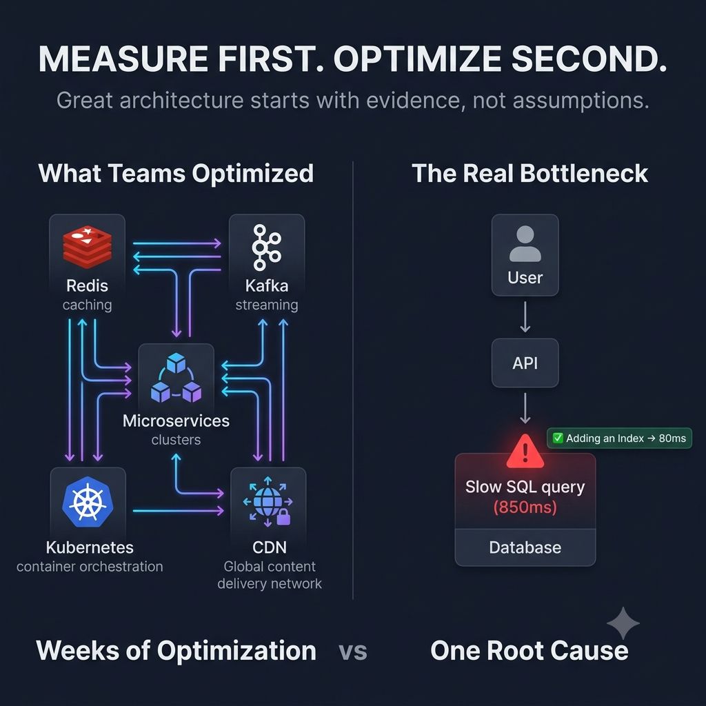 The Most Expensive Optimization Is The One You Didn't Need