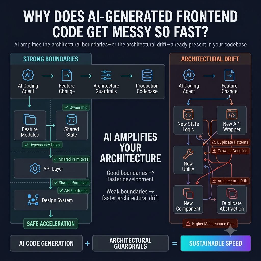 Why Does AI-Generated Frontend Code Get Messy So Fast?
