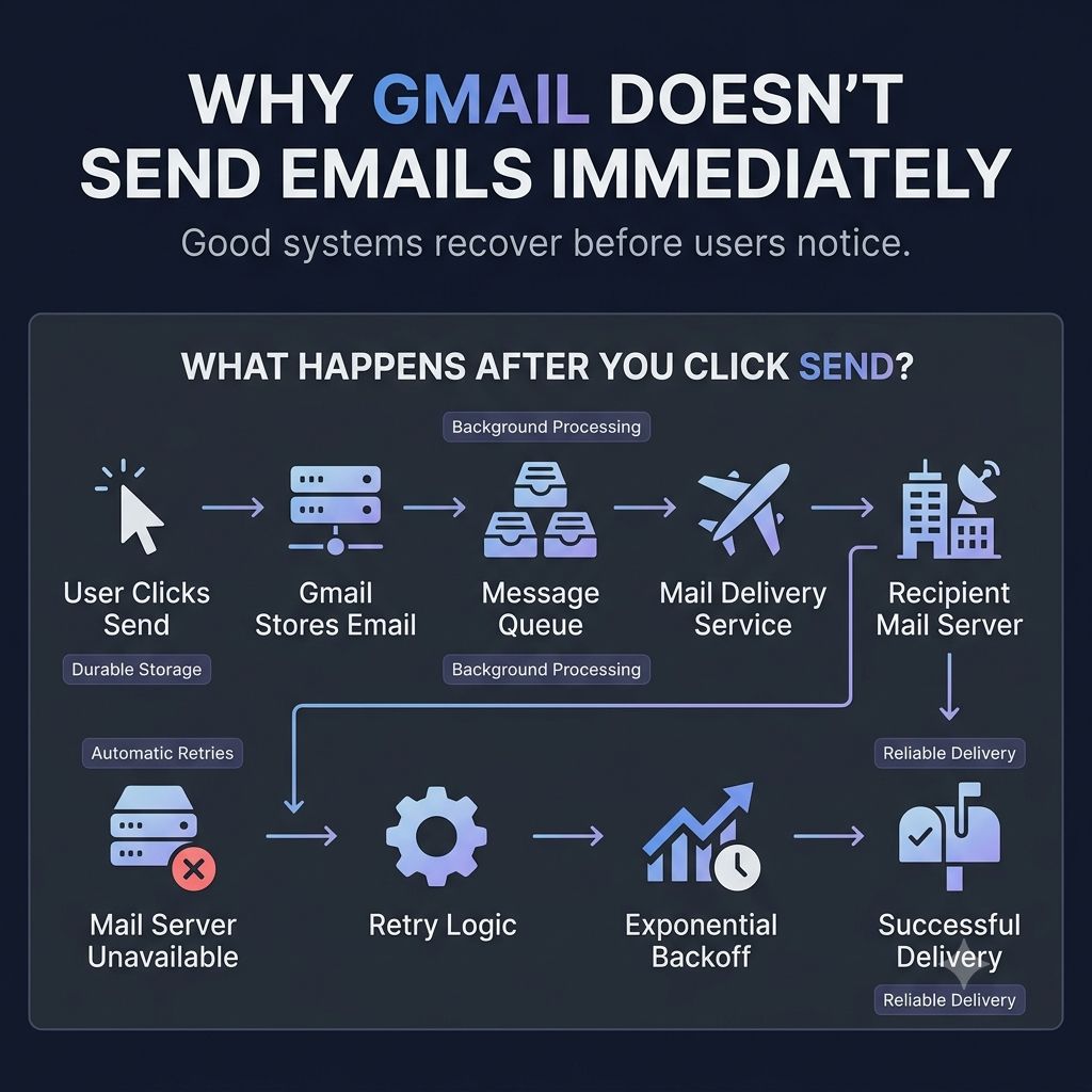 Why Does Gmail Say "Sending..." Before Your Email Is Actually Sent?
