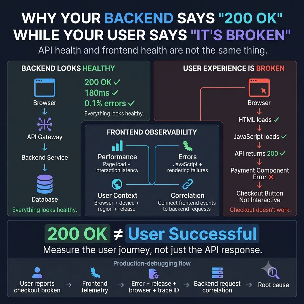 Why Your Backend Says "200 OK" While Your User Says "It's Broken"